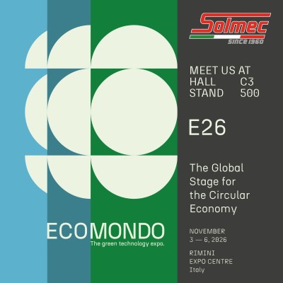 SOLMEC A ECOMONDO 2026: VI ASPETTIAMO A RIMINI 
